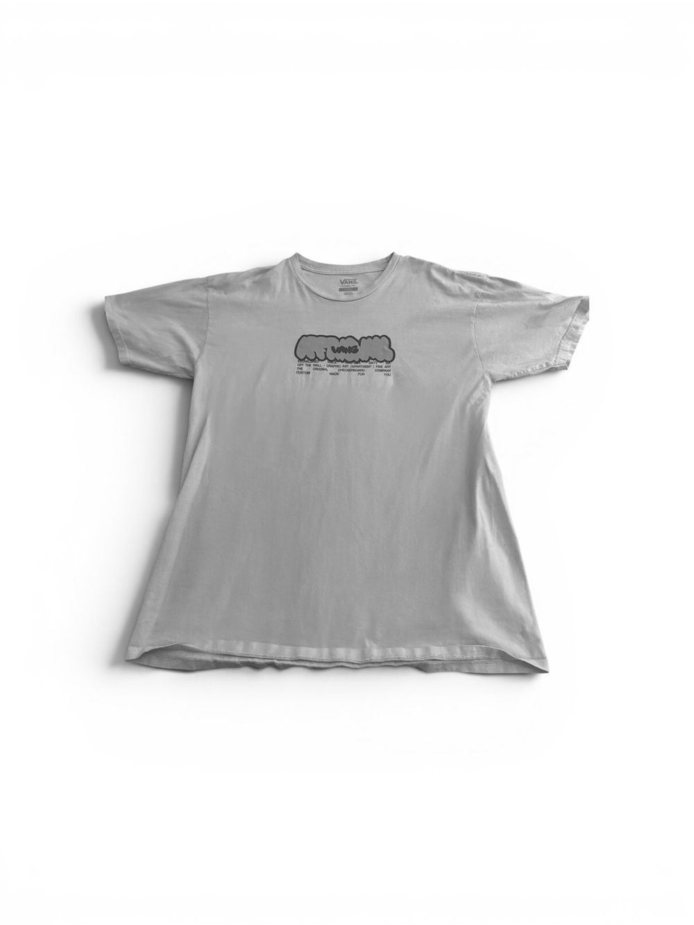 Vans White Crew Neck Tee